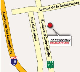 Joindre Carrefour Suzuki